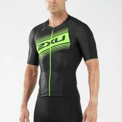 2XU Men's Compression Sleeved Tri Top - 2018