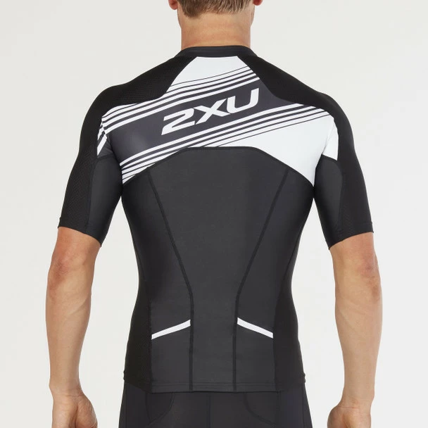 2XU Men's Compression Sleeved Tri Top - 2018 - Image 3