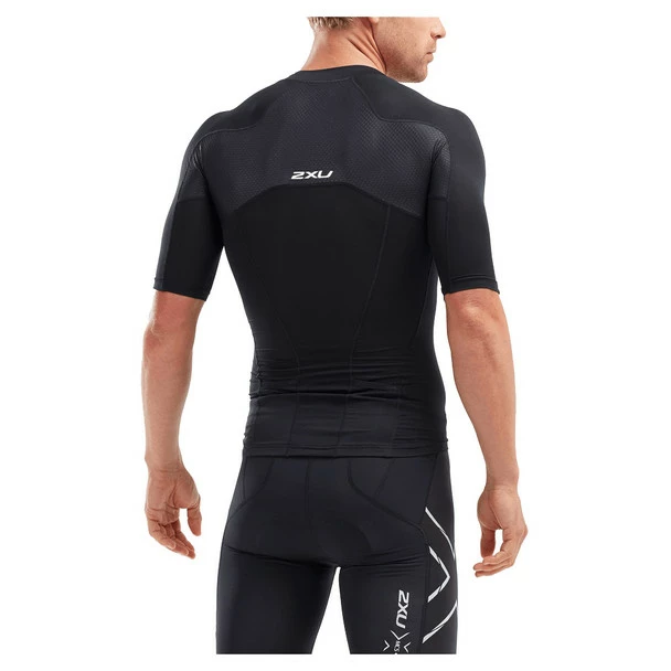 2XU Men's Compression Sleeved Tri Top - 2019 - Image 2