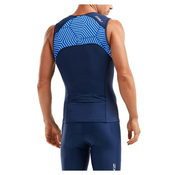 2XU Men's Active Tri Singlet - 2021 - Image 3