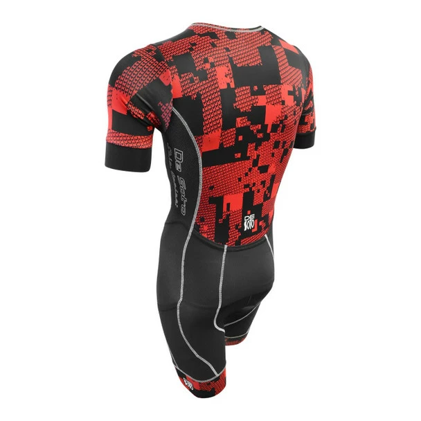 DeSoto Men's Forza Flisuit Sleeved Trisuit - 2023 - Image 2