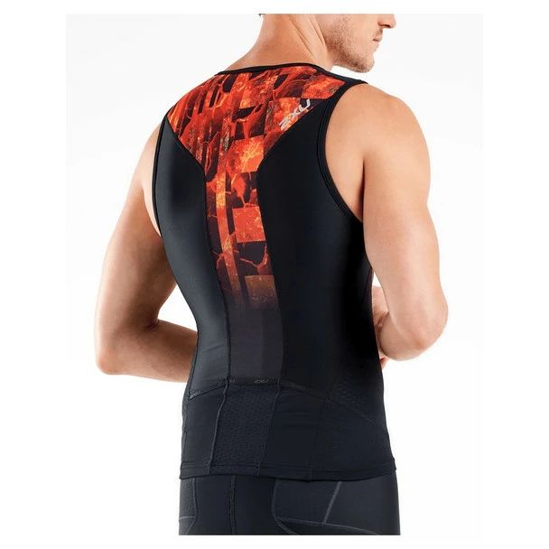 2XU Men's Perform Tri Singlet - 2021 - Image 2