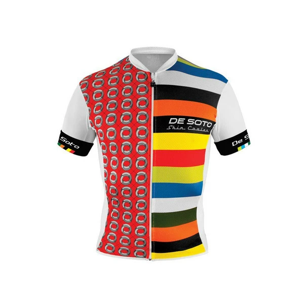 DeSoto Men's Skincooler Full Zip Short Sleeve Tri Top - 2019 - Image 4