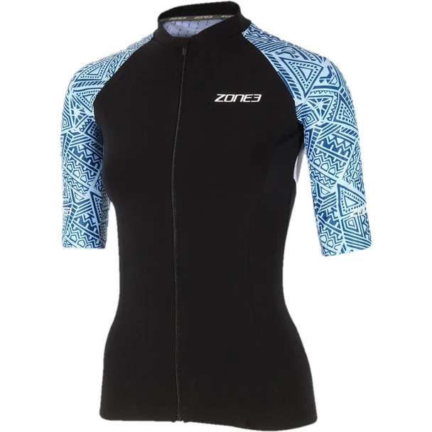 Zone3 Women's Lava Long Distance Short Sleeve Tri Top - 2022