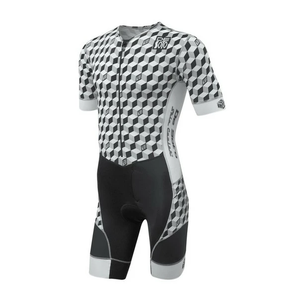 DeSoto Men's Riviera Flisuit Sleeved Tri Suit - 2021