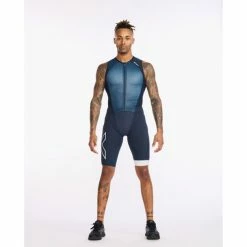 2XU Men's Light Speed Front Zip Tri Suit - 2023