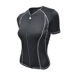 Desoto Women's Femme Skin Cooler Short Sleeve Tri Top - 2023